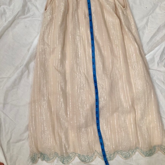 Anthropology notsoserious peachcream dress - Picture 8 of 11